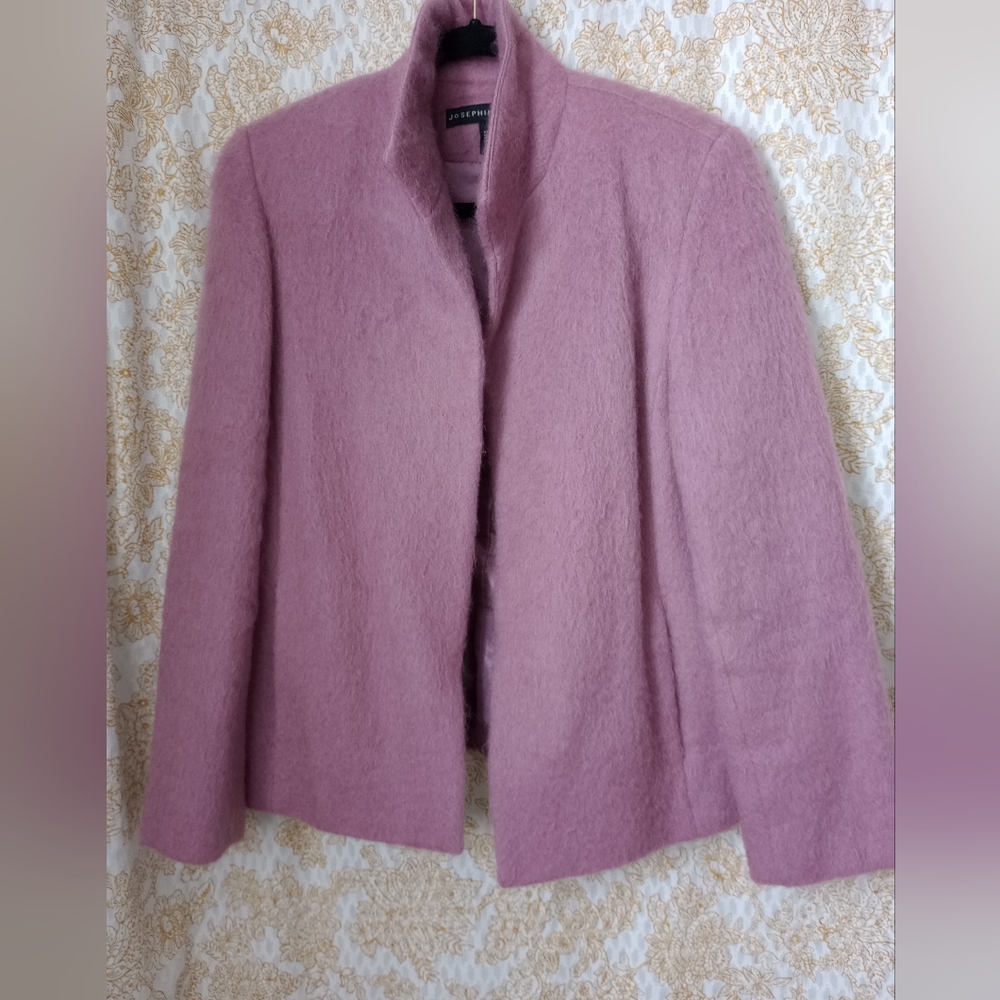 Beautiful Lavender Mohair Jacket - Picture 2 of 7